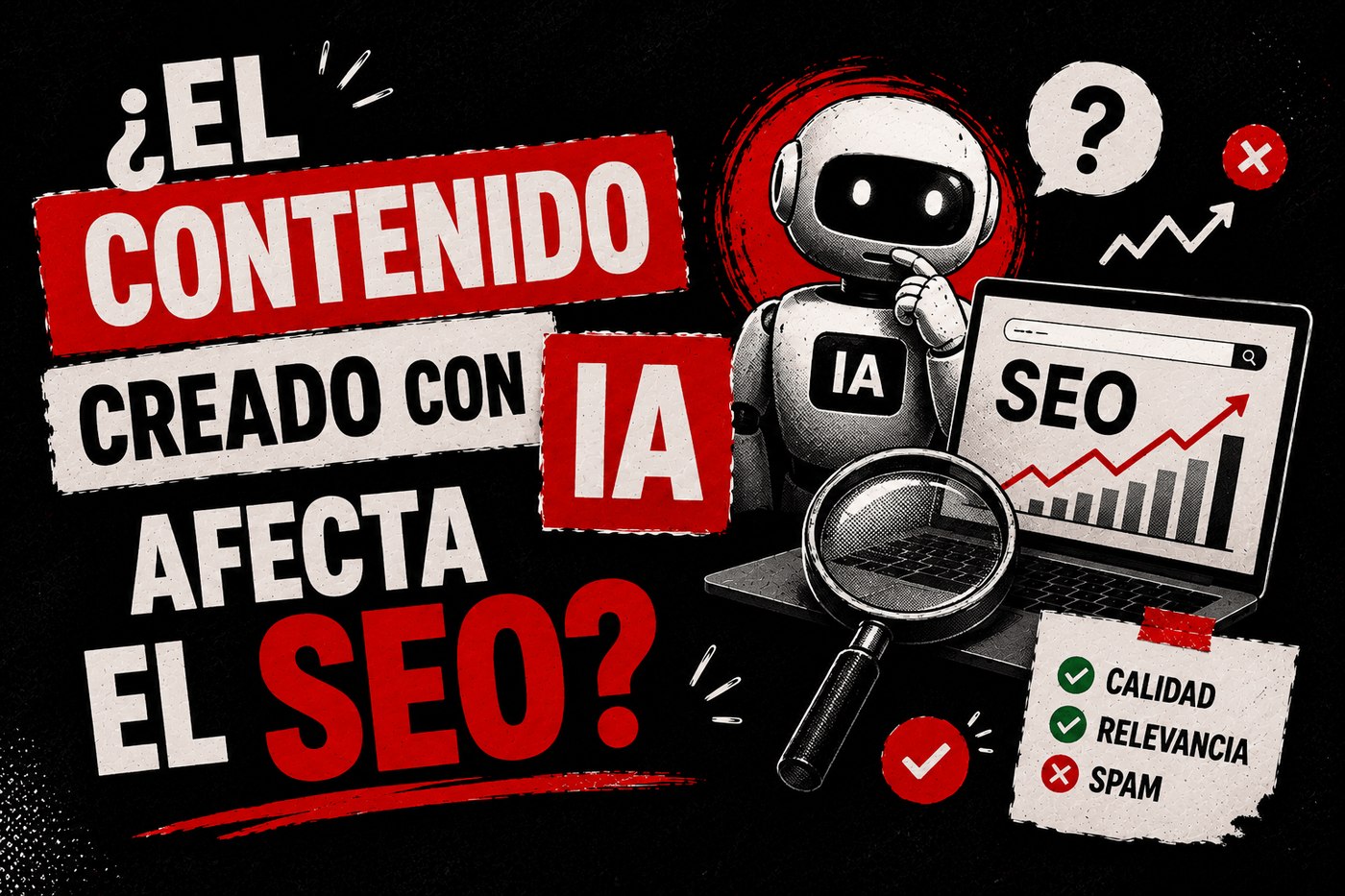 ¿El contenido creado con IA afecta el SEO? 🤖🔍