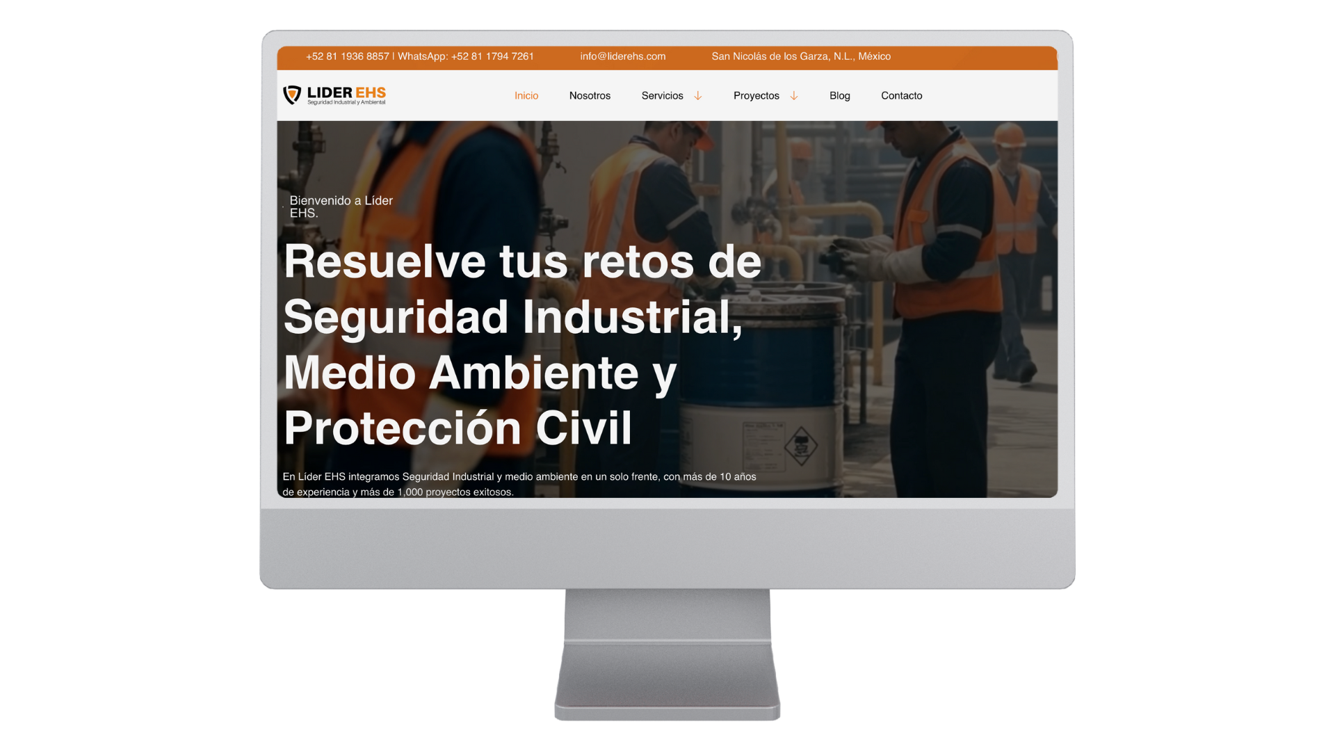 Sitio web Lider