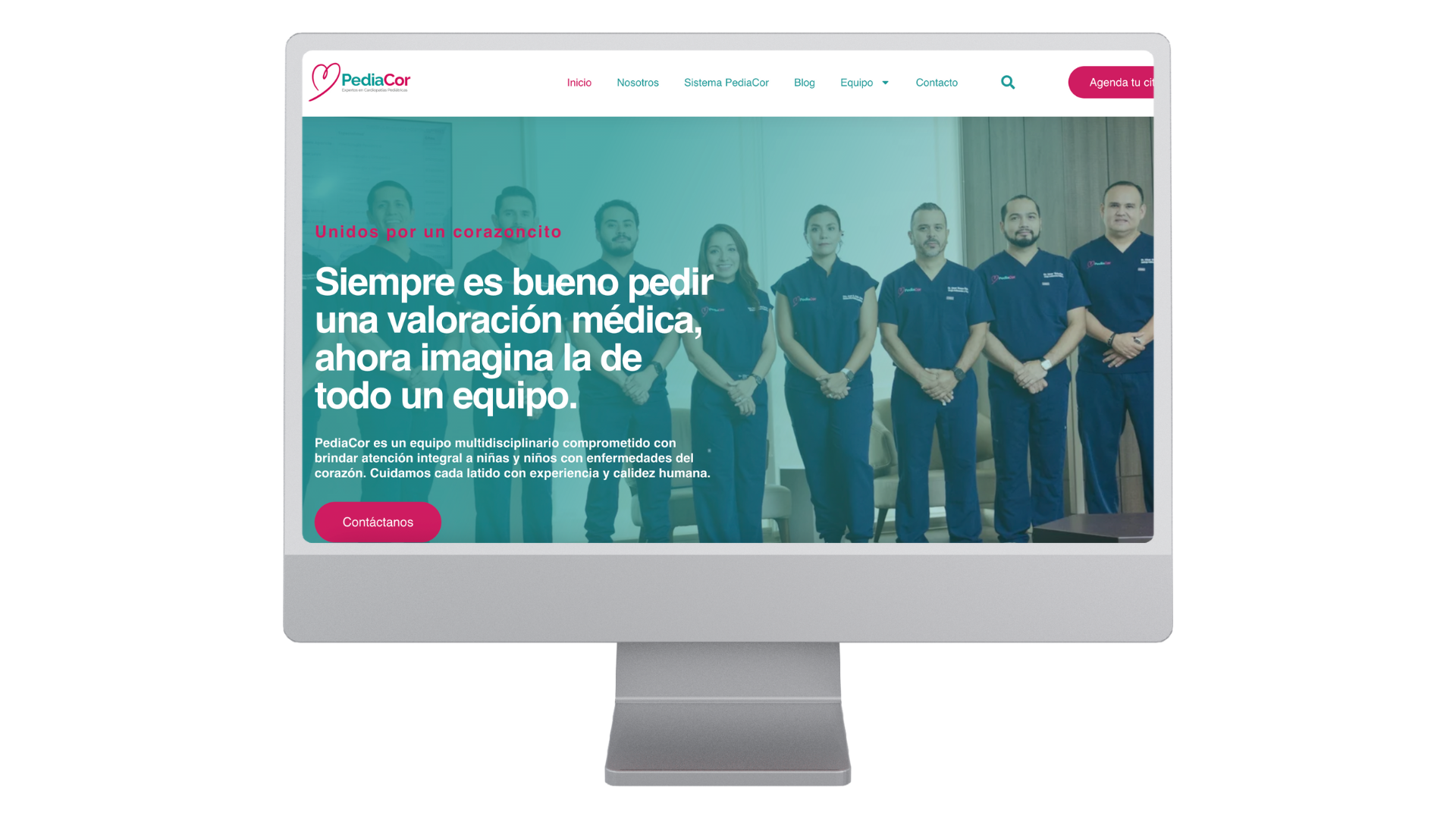 Sitio web PediaCor