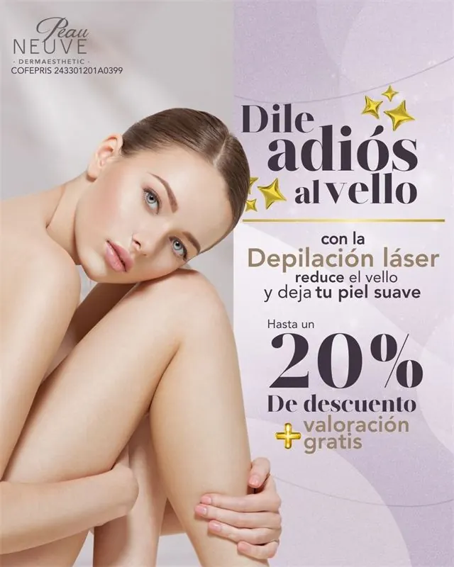 Publicación de Rau Neuve sobre depilación láser