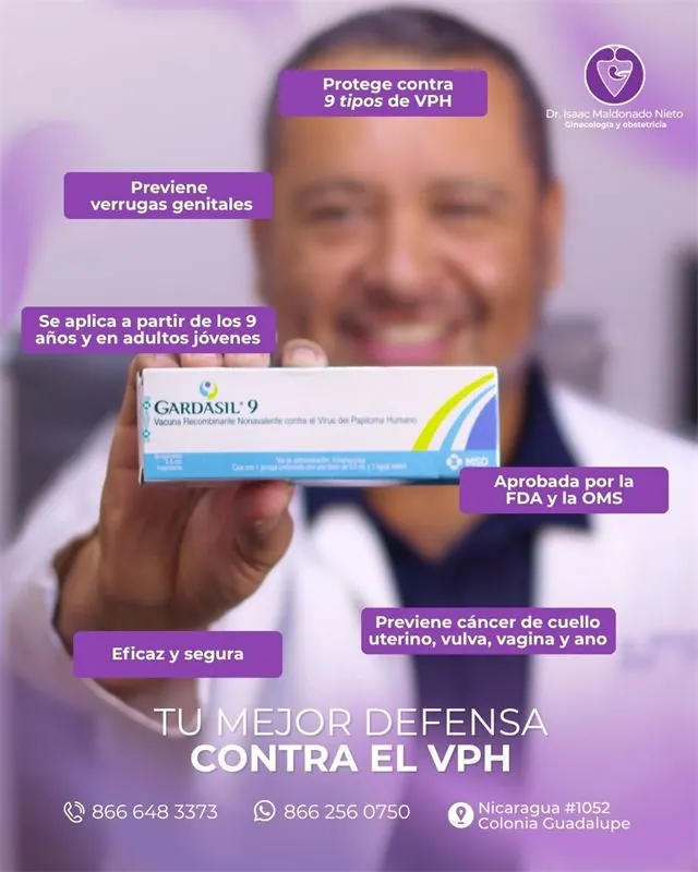 Publicación sobre la vacuna contra el VPH