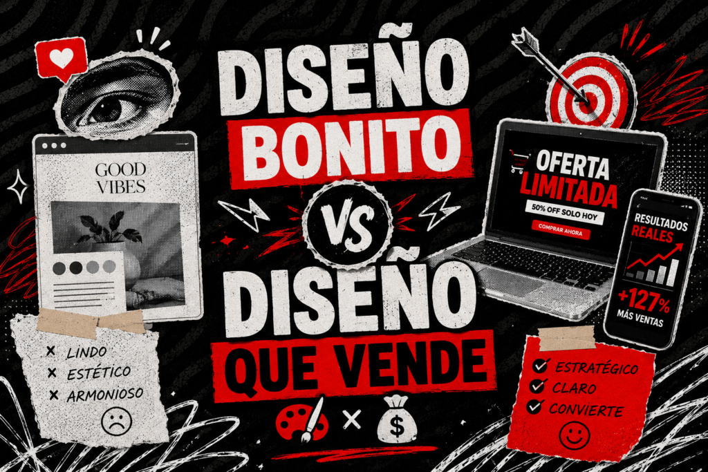 Diseño bonito vs diseño que vende 🎨💰