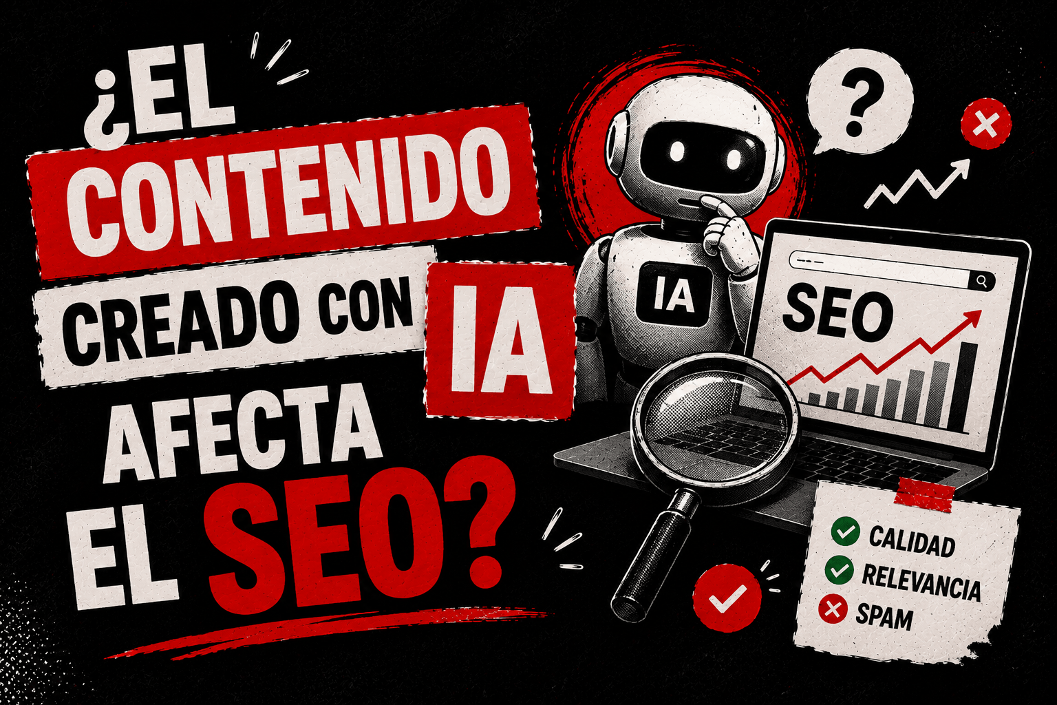 ¿El contenido creado con IA afecta el SEO? 🤖🔍